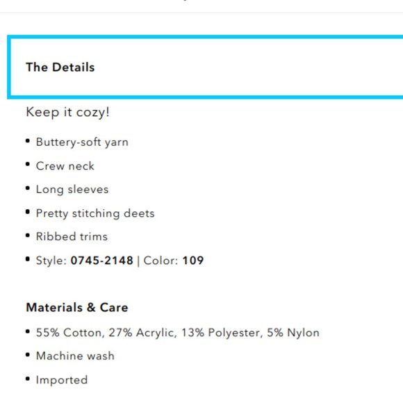 On Hold;NWT Aerie Oversized Crew Sweater 'Natural' - Picture 8 of 12